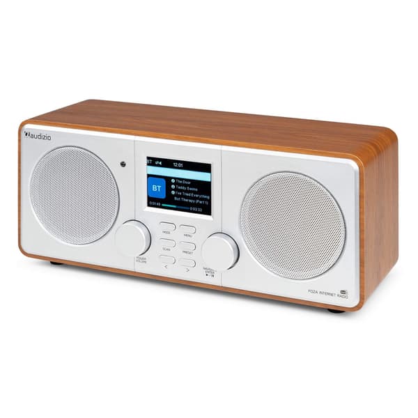 Audizio Foza WIFI Internet Stereo Radio med DAB+ Silver