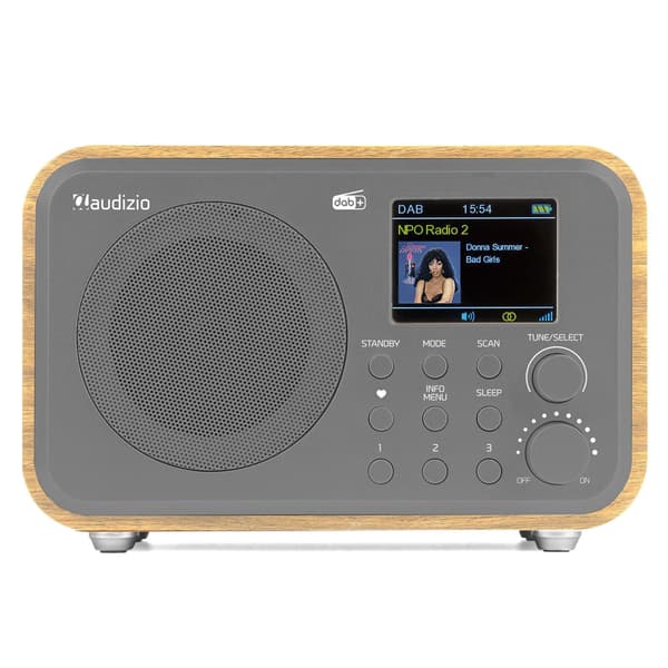 Audizio Milan DAB+ Radio med Batteri – Bambu