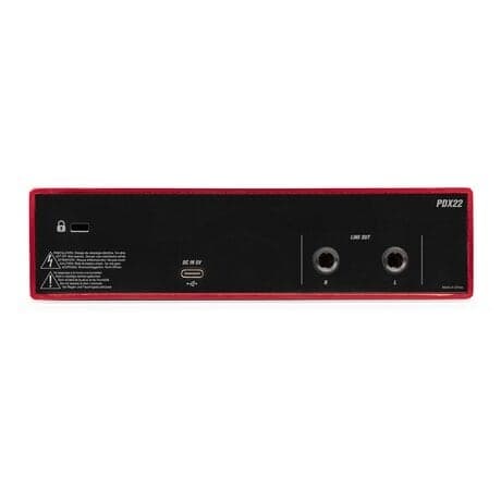 PDX22 USB Audio interface Combo