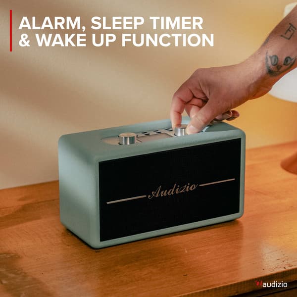 Audizio Tune60 DAB Radio Retro Blå