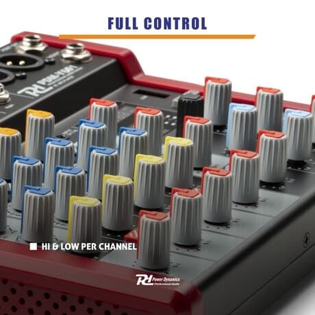 Power Dynamics PDM-Y601 mixer - 6-kanals mixerbord med Bluetooth