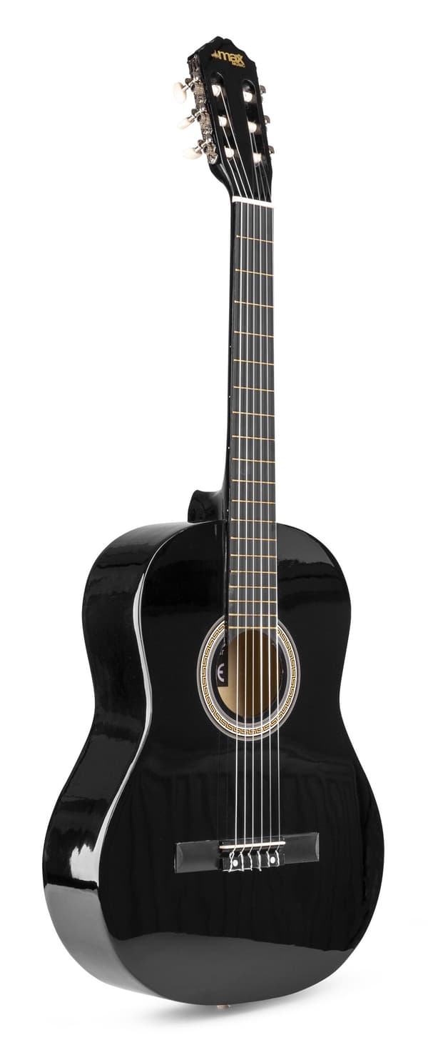 MAXMusic SoloArt Klassik gitarr set, svart