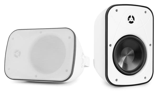 Power Dynamics BD50W Högtalarset, 5", 120W, IP65 Vita