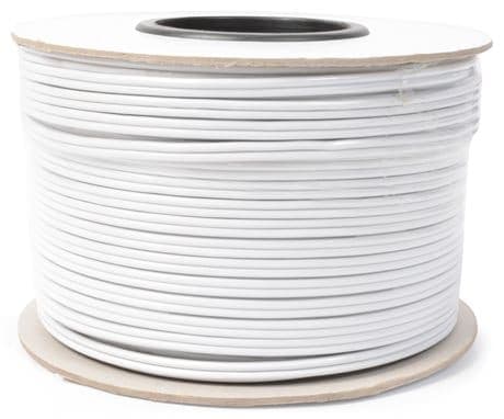 PD Connex RX26 Högtalarkabel 2x0.75 vit 100m