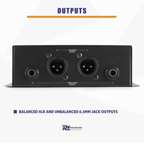 Power Dynamics PDX40 Stereo Blutooth Audio Receiver