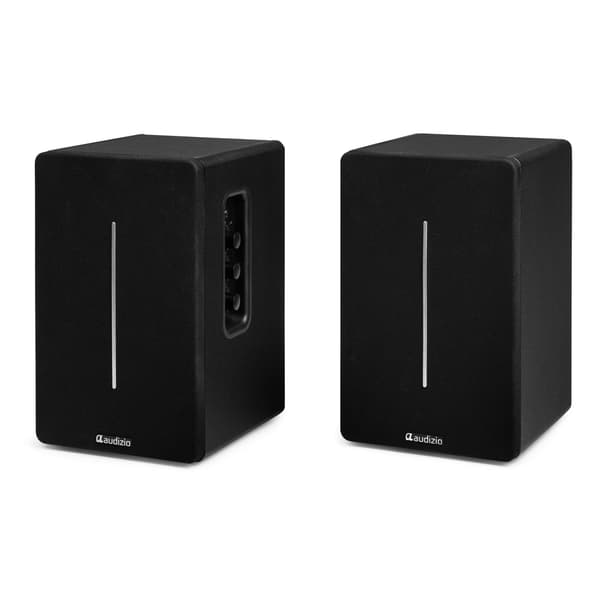Audizio KS01B Active Bookshelf Speaker Set 120W BT Black