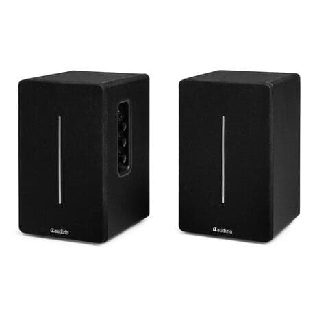 Audizio KS01B Active Bookshelf Speaker Set 120W BT Black