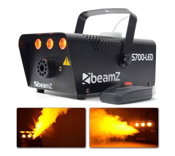 Halloween "Flame" rökmaskin med extra rökvätska