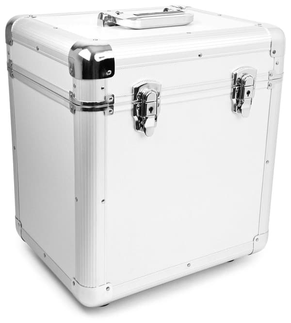 Power Dynamics RC100 12" Vinyl skivcase, Silver