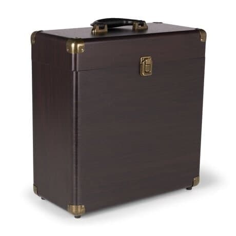 Audizio RC32 Vinyl Record Case Mörk Trä