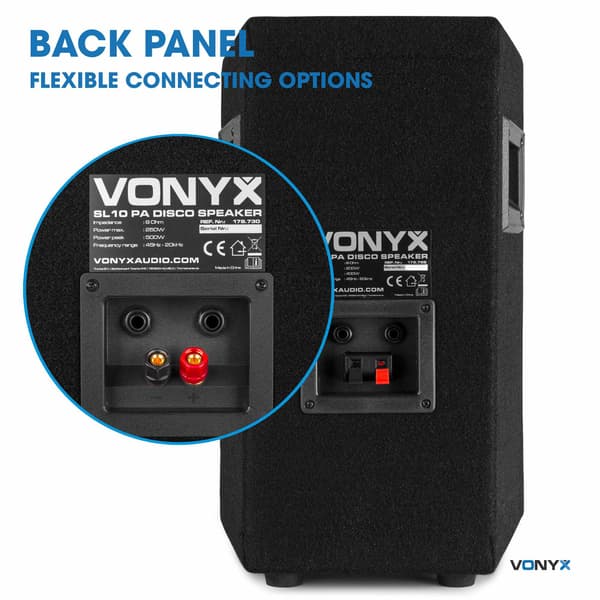 Vonyx SL10 PA-Box 10"/500W Peak Effekt