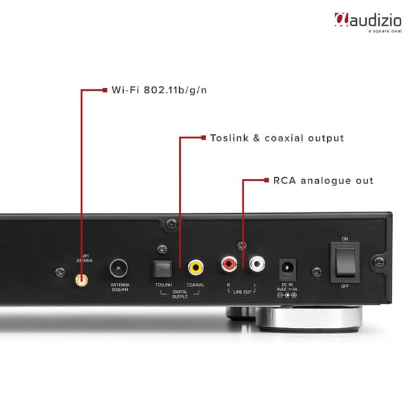 Ferrara internet radio with dab+/fm and cd player