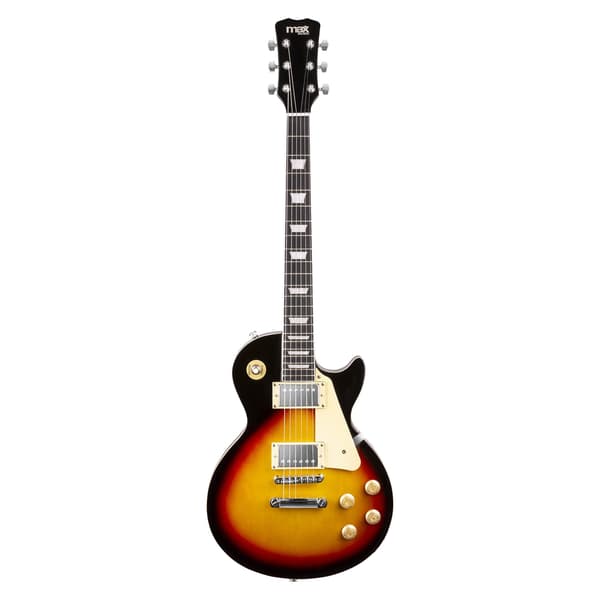 Max Gigkit SC Elgitarr - komplett set med 40 W Peak effekt förstärkare och tillbehör - Sunburst