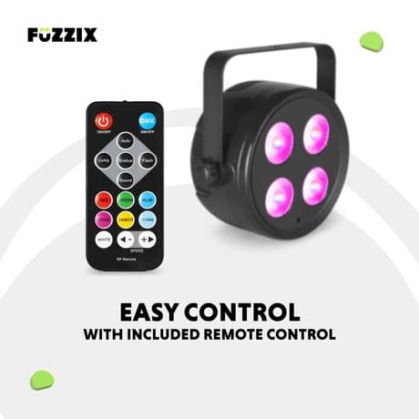 Fuzzix PLF20 Party Par RGBAW-UV DMX