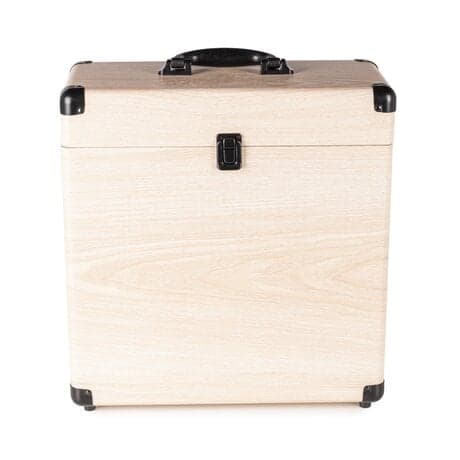 Audizio RC32 Vinyl Record Case Ljus Trä