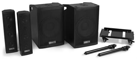 Vonyx VX1050BT 2+2 Aktivt system 2x12"bas+topp