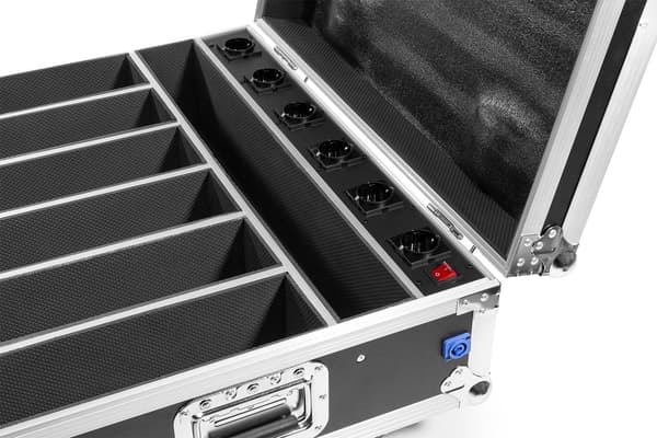 Beamz   FCC12 FlightCase för 6x BBB612
