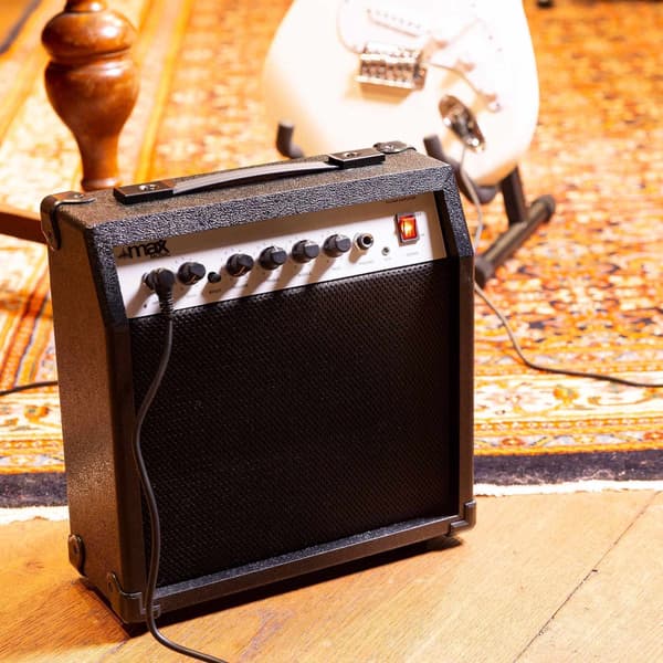 MAXMusic GigKit Elektriskt gitarrpaket, Vit