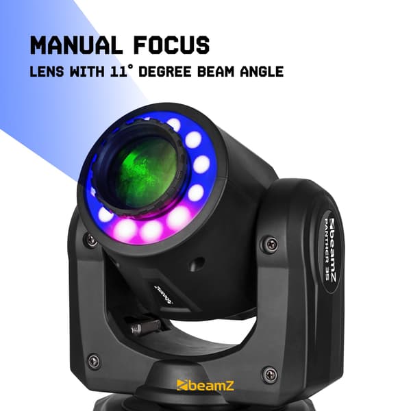 BeamZ Panther 35 Led Spot Moving Head+ring