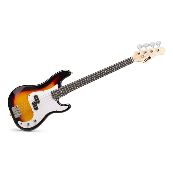 Max Gigkit basgitarr med 40 Watts förstärkare - Gitarrstativ - Gitarrväska - Sunburst