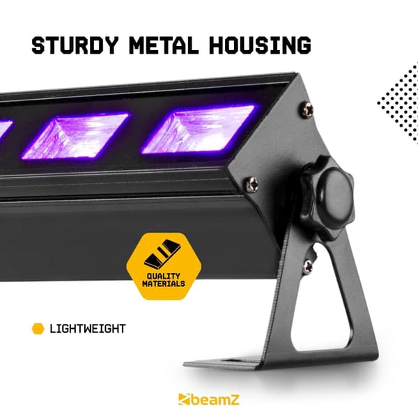 BeamZ BUV123 LED bar 12x3W UV