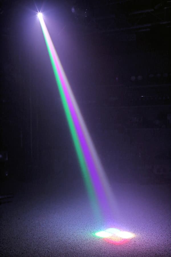 Paket 2xPanther 15 Led Beam RGBW Moving Head IRC