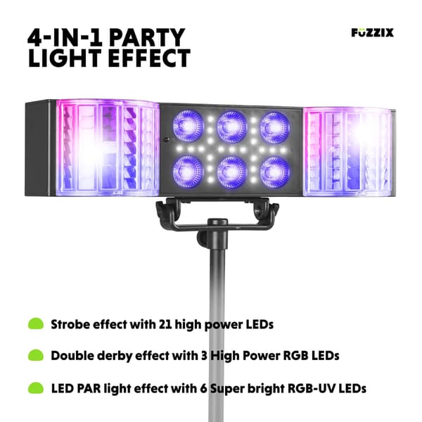 Fuzzix DerbyStar2 LED Party Light Effect