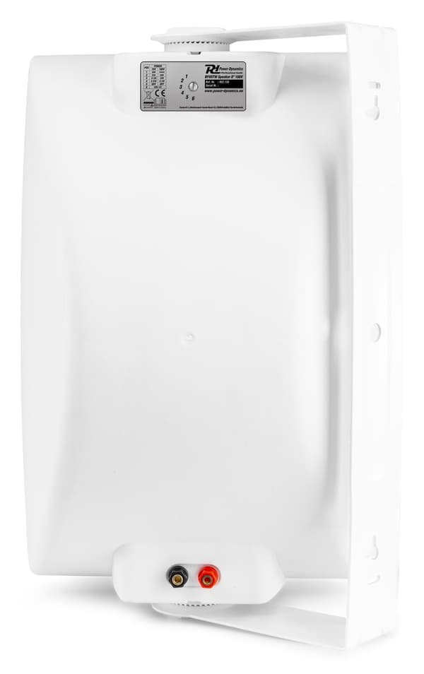 BF80TW In / utomhus högtalare 8", IPX5, Vit, 100V