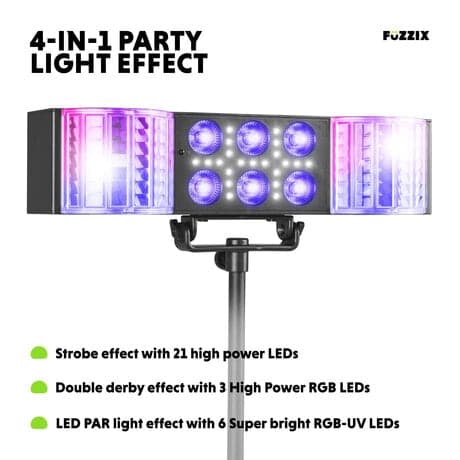 Fuzzix DerbyStar2 LED Party Light Effect