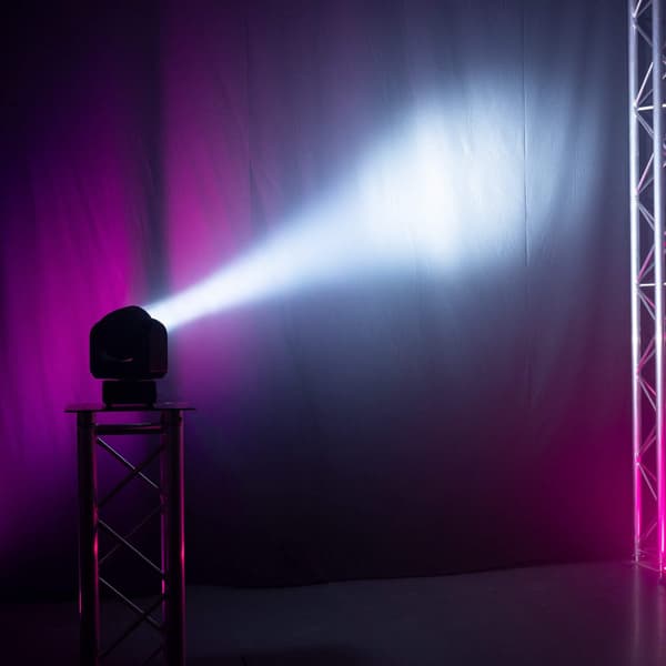 beamZ Cobra Wash100 Moving head med LED-ring - CW/WW - 100W