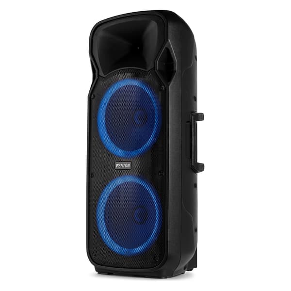 Fenton FT212LED MK2 Bärbart Ljudsystem 2x 12" 1400W peak effekt