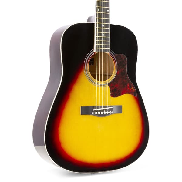 MAX SOLOJAM gitarrpaket westerngitarr Sunburst