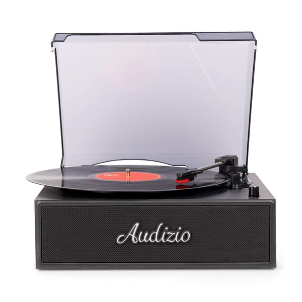 Audizio Reno Skivspelare Retro Black