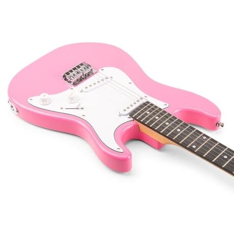 Max GigKit Junior Elgitarrpaket Rosa 3/4