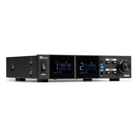 Power Dynamics PD522B UHF trådlös mikrofonset med 2 bodypack-mikrofoner