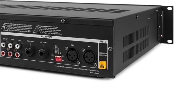 Power Dynamics PRM360 100V 4Z Mixer, Förstärkare, 360W