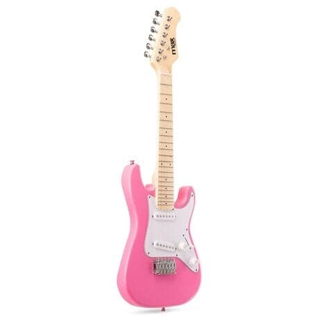 Max GigKit Junior Elgitarrpaket Rosa 1/4