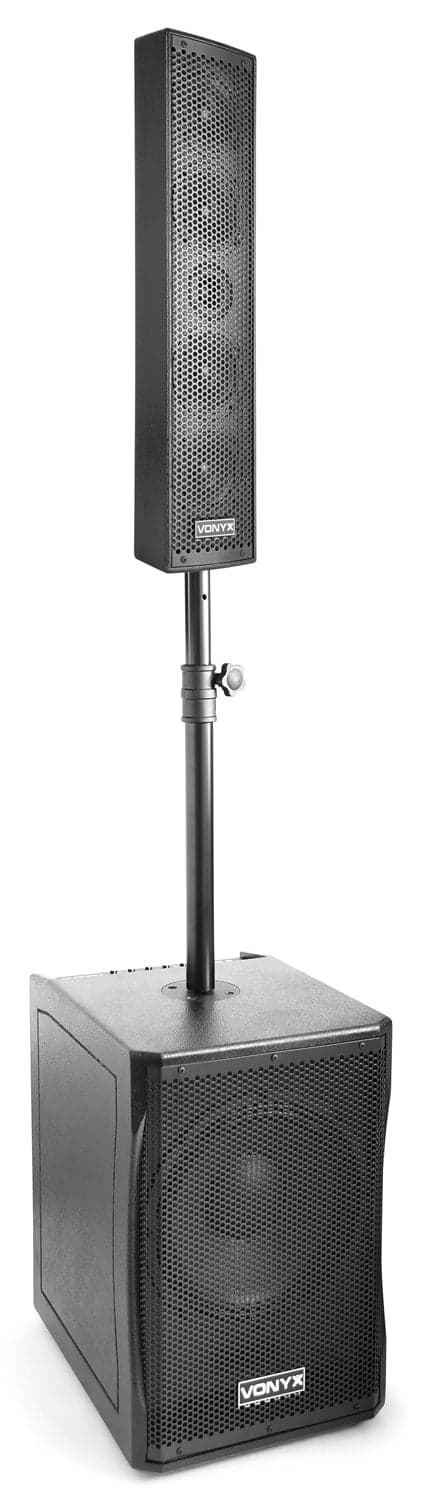 Vonyx VX1200 2Way Aktivt högtalarsystem, 12" bas