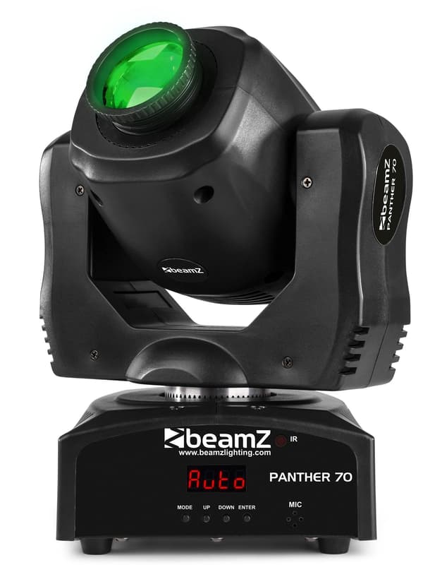 Beamz Panther 70 Led Spot Moving Head IRC