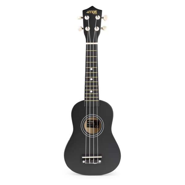 UKEY Ukulele set Soprano 21" Svart