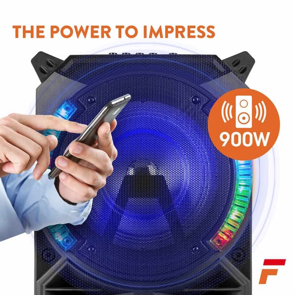 Fenton LIVE280 Karaoke, station 2 x 8"