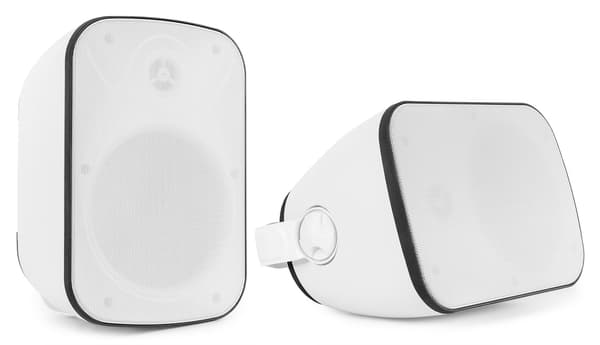 Power Dynamics BD65W Högtalarset, 6,5", 120W, IP65, Vita