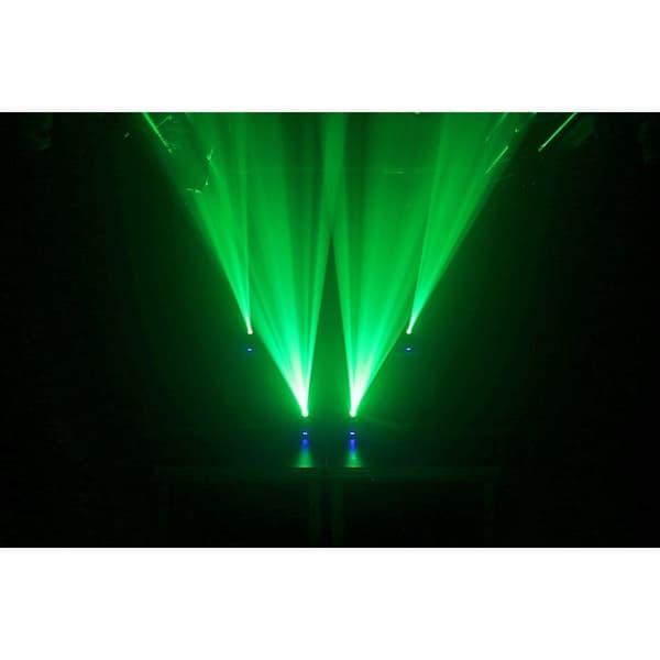 2-pack med case BeamZ Panther 40 Led Spot Moving Head IRC