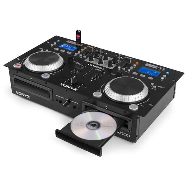 Vonyx CDJ500 Dubbel CD/MP3/USB/BT Förstärkare.S