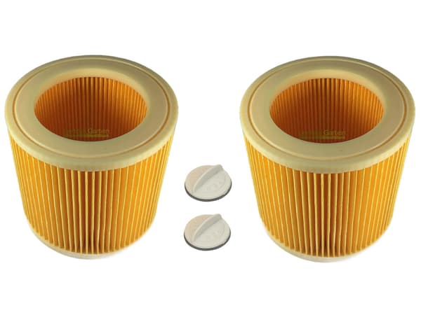 2 X luftfilter til Kärcher A 2000, A 2224, A 2574 Me, A 2656 X Plus