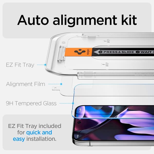 Google Pixel 9/9 Pro/Pixel 10/10 Pro Näytönsuoja GLAS.tR EZ