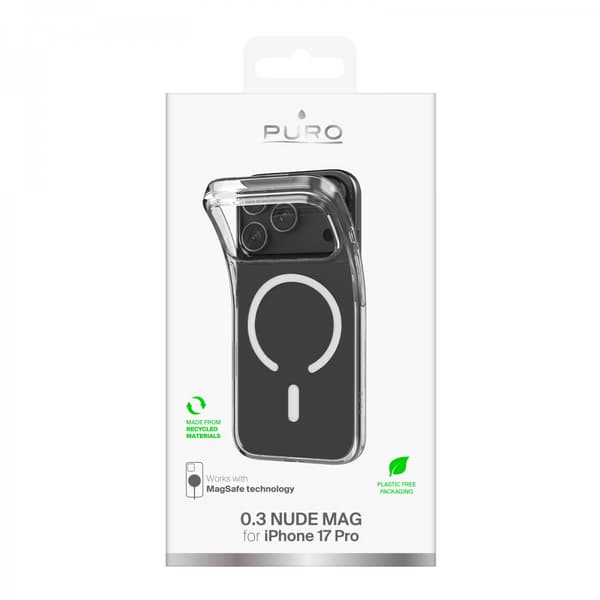 iPhone 17 Pro Skal 0.3 Mag Transparent