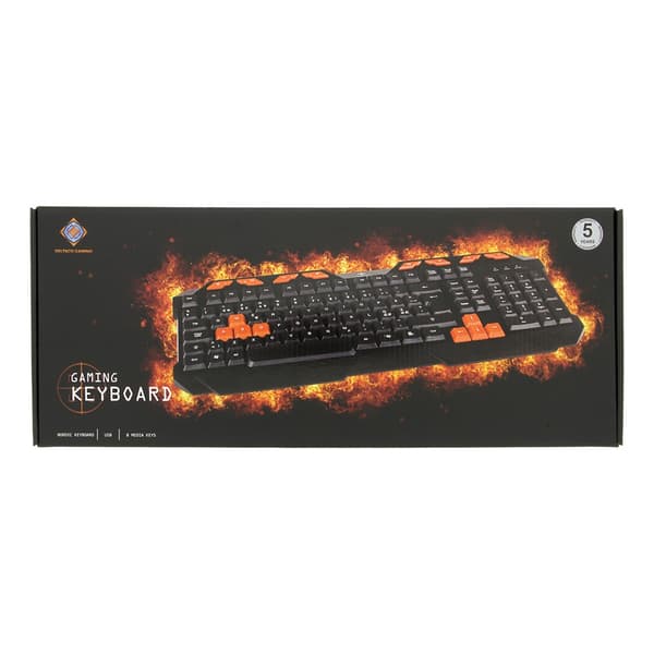 DK110 Gaming Tastatur Sort
