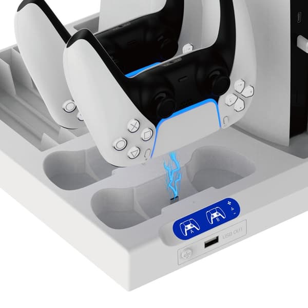 PS5/PS5 Slim Vertikal Stand Dockingstation