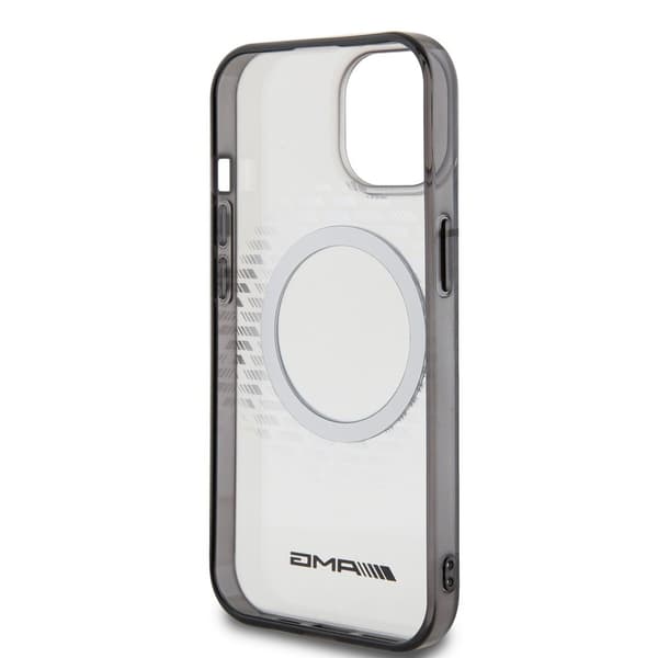 iPhone 15 Skal Rhombus Pattern MagSafe AMG Transparent